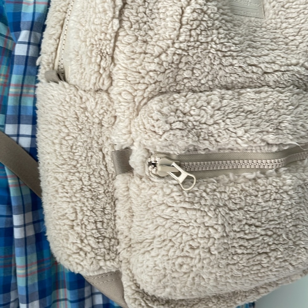 Eddie Bauer Oatmeal Sherpa Full-size backpack - Picture 4 of 7